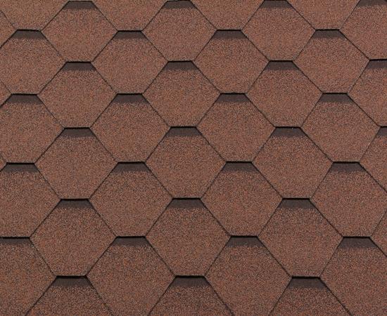 Битумная черепица Roofshield Премиум Стандарт Латте (коричневый)