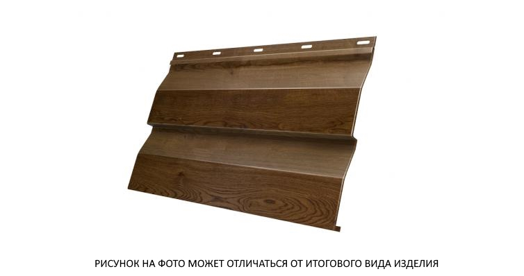 Металлосайдинг “КОРАБЕЛЬНАЯ ДОСКА” Steel Art RAL Античный дуб