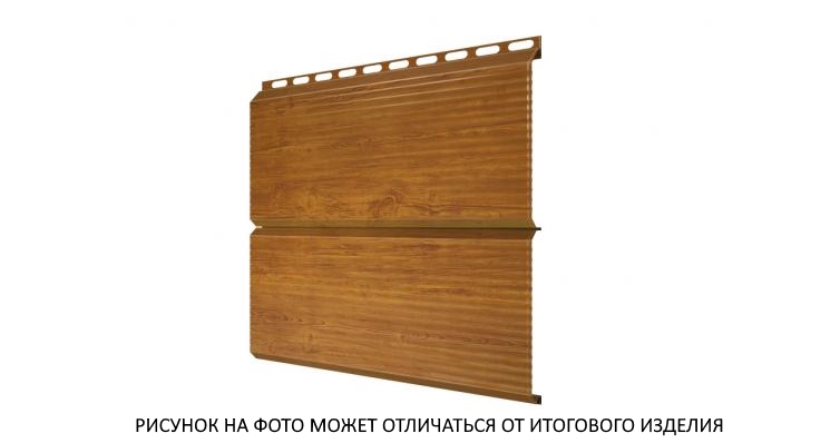 Металлосайдинг “ЕВРОБРУС” Steel Art Золотой дуб