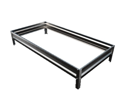 Грядка оцинкованная 0,65х3,0м